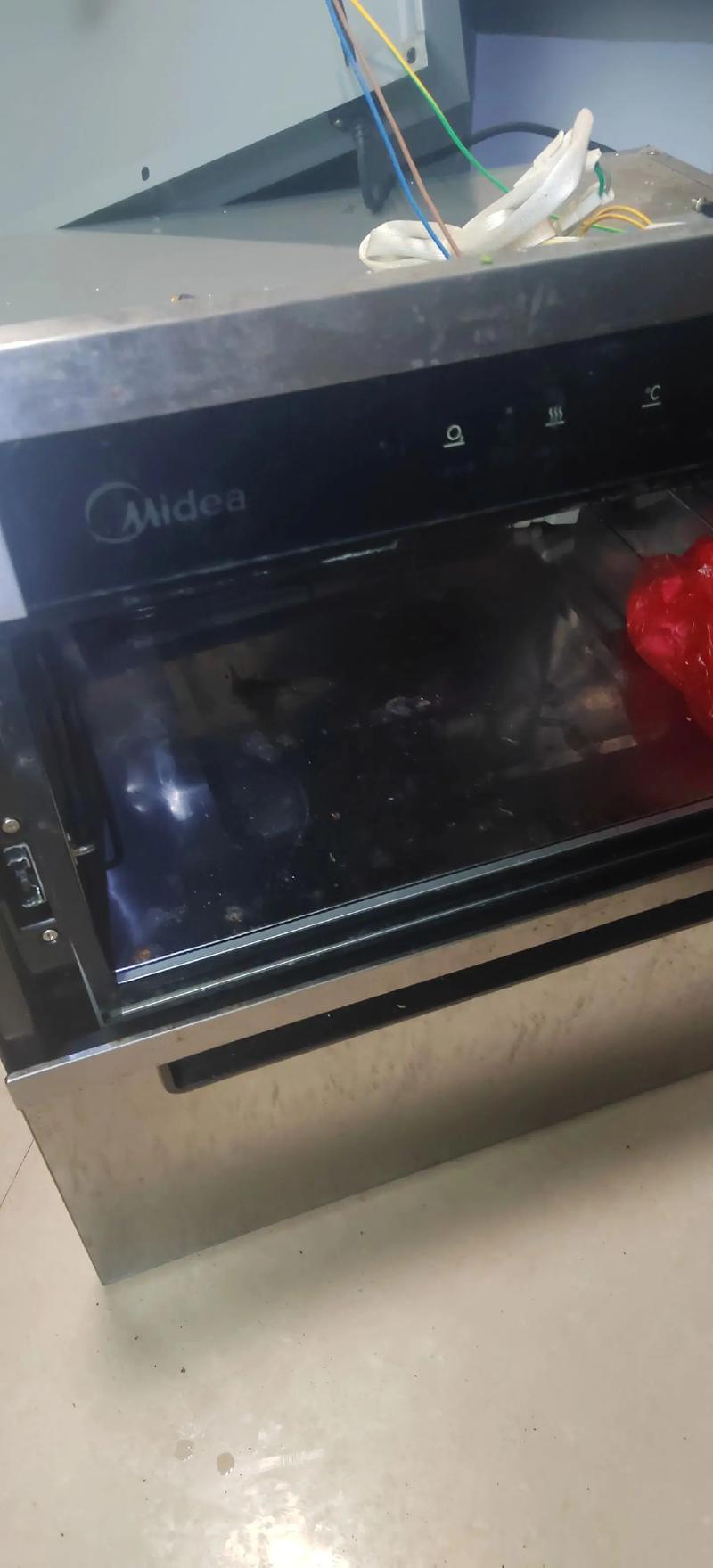 美的消毒柜童锁故障